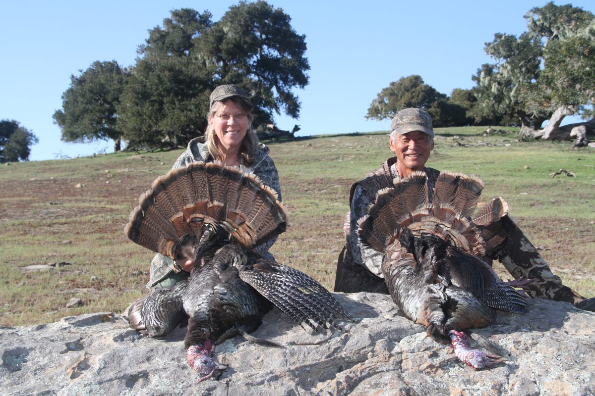 Turkey Hunting California Central Coast Outfitters