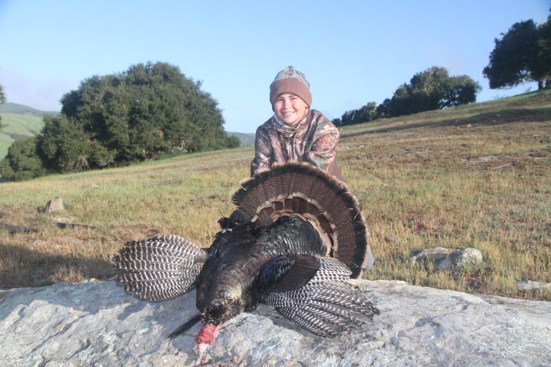 Turkey Hunting California Central Coast Outfitters